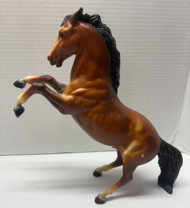 Breyer Horse #185 Rex Rearing Stallion Matte Bay Brown Classic Size 1964-80 - Picture 1 of 5