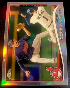 ASDRUBAL CABRERA - 2014 Topps Chrome REFRACTORS #200 - CLEVELAND INDIANS - Picture 1 of 2