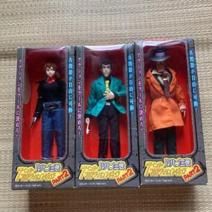 VTG LUPIN Fujiko Mine zenigata 7 inch 7" FULL ACTION FIGURE PART2  Japan - Picture 1 of 6