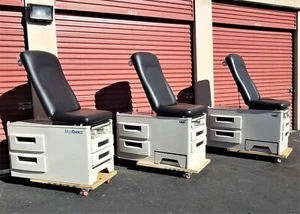 Exam Tables UMF 5200 Series w New Black Upholstery *Premier Used Medical* - Picture 1 of 24