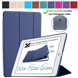 iPad Air 3 PRO 10.5 Case A2152 A1701 A2123 A1709 Slim TriFold Cover Navy Blue - Picture 1 of 97