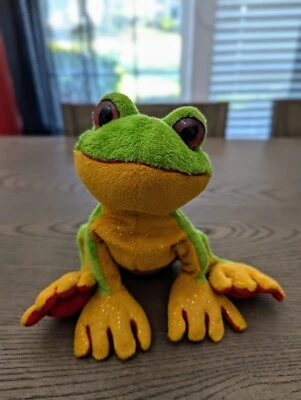 Webkinz Tree Frog HM109 No Code Active Plush Stuffed Animal GANZ - Image 1 of 4