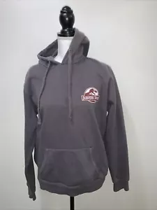 Vintage Jurassic Park Movie Hoodie Sweatshirt Mens Sm Gray Film Jurassic World - Picture 1 of 5