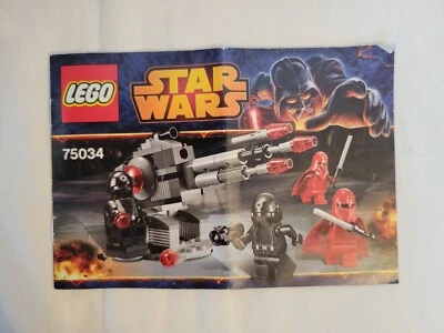 Lego Star Wars #75034 Death Star Troopers - Instructions Only - Image 1 of 4