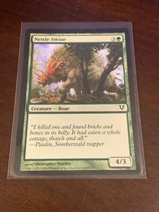 Magic the Gathering Avacyn Restored Nettle Swine - Picture 1 of 2