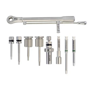 Implant Prosthetic Kit Hiossen Osstem Fit Torque Wrench Driver Hex 1.2 Multi ABT - Picture 1 of 50