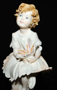 FLORENCE GIUSEPPE ARMANI FIGURINE BLOSSOM 2002 MOTHER'S DAY GIRL FLOWER #1541C - Picture 1 of 12