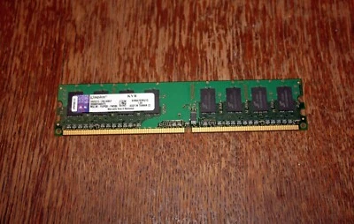 RAM KINGSTON KVR667D2N5/1G 9905316-005.A04LF DDR2 1 GB. Testeado. - Imagen 1 de 2