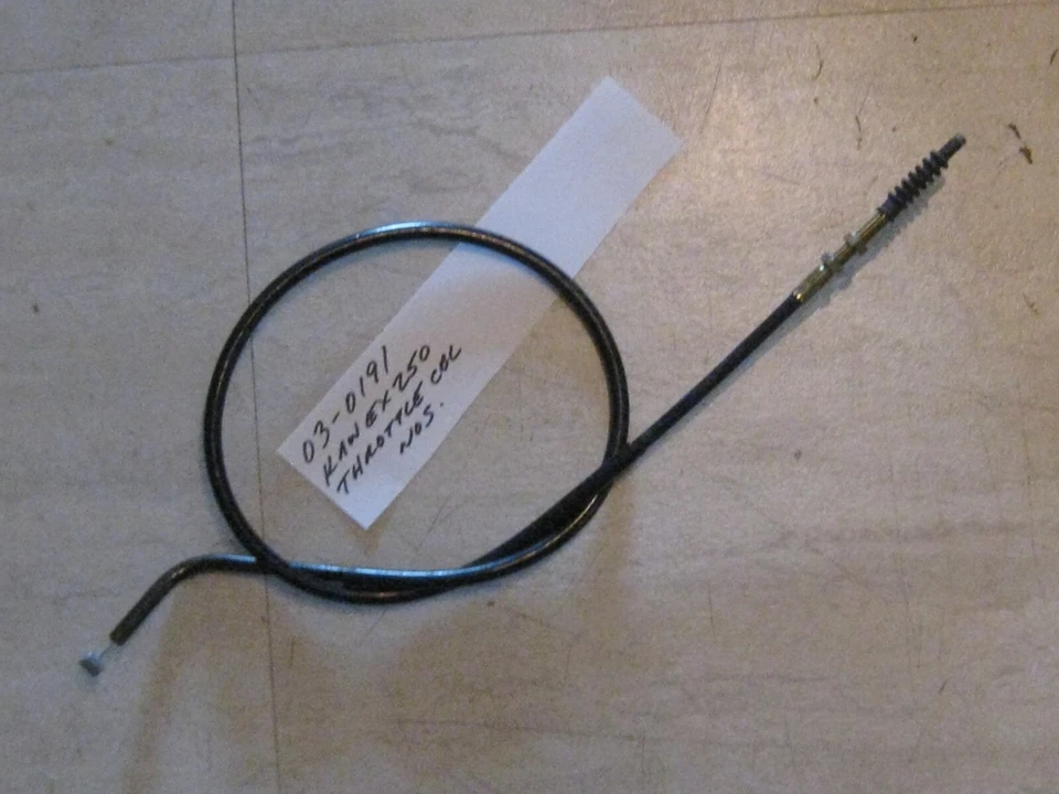 川崎 EX250 NINJA THROTTLE 电缆 NOS! — 第 1/1 张图片