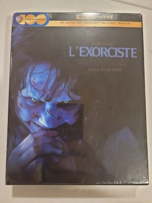 THE EXORCIST 4K UHD Blu-ray 5-disc Steelbook EU Collector's Edition Region-Free! - Image 1 of 4