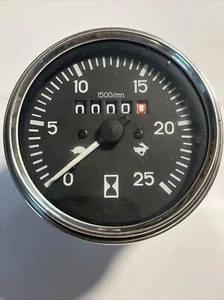 For Massey Ferguson GAUGE TRACTORMETER 1674637M91 S.41077 240 253 260 261 270 - Picture 1 of 3