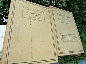 INTERESTING VINTAGE PR BOOKS WITH 4 SUPPLEMENT PAMPLETS 1950 U.S.COAST PILOT BOO - Picture 1 of 3