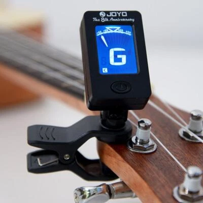 Sintonizador de guitarra JOYO clip en afinador electrónico digital para guitarra bajo ukelele  Foto 1 de 4