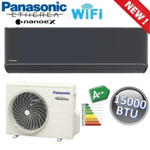 Climatizzatore mono split ETHEREA nero grafite R32 Panasonic 15000 btu A++ WiFi  - Bild 1 von 5