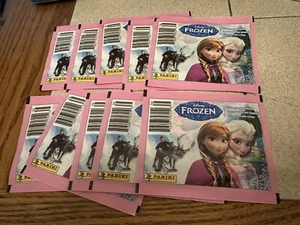 Panini Disney Frozen 10 New Sticker Packs, Sealed, Each Includes 7, Total 70 Sti - Picture 1 of 3