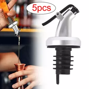 5X Liquor Wine Olive Oil Bottle Pourer Stopper Dispenser Tool Pour Spout Kitcken - Picture 1 of 9