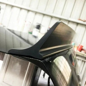FOR Mercedes Benz W220 Sedan L Type Trunk Lip Spoiler 2000-2006 S600 Matte Black - Picture 1 of 7