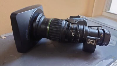 Canon HJ11ex4.7B IRSE HDXS 2/3" HD ENG Broadcast Servo Lens with 2x Extender - Image 1 of 4