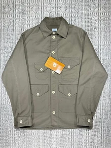 POST OVERALLS Cruzer Shirt - Jacket, MEN'S MEDIUM, Cotton, Heavy Drill, Sage USA - Picture 1 of 7