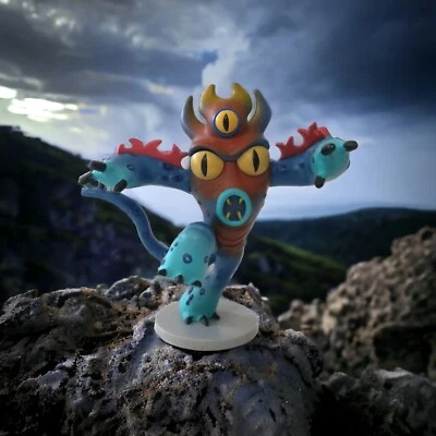 Fred Kaiju Big Hero 6 人偶蛋糕装饰皮克斯怪物雕像蓝色迪士尼 PVC — 第 1/4 张图片