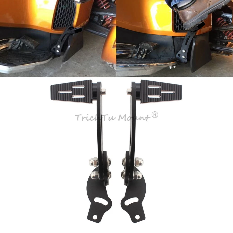 Adjustable Highway Footpegs Floor Board Footrest For Can-Am Spyder RT 2010-2019 — 第 1/4 张图片