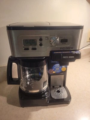 Hamilton Beach 49983 2-Way FlexBrew Coffee Maker Brew Station-Good Condition - Image 1 of 4