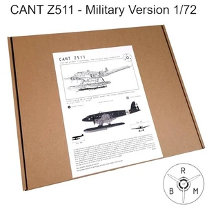 CANT Z511 Twin Engine Seaplane Military sc 1/72 3D Model by Rare Bird Models - Picture 1 of 14