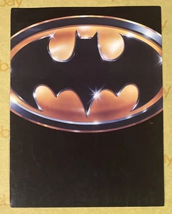 BATMAN 1989 LOS ANGELES PROGRAMMA DI PROIEZIONE STAMPA MICHAEL KEATON TIM BURTON - Foto 1 di 3