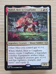 Custom Commander Deck ~ Mice ~ Mabel, Heir to Cragflame ~ 100 Card EDH Deck - Picture 1 of 4