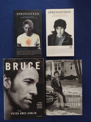 Bruce Springsteen Lotto 4 Libri - Immagine 1 di 4