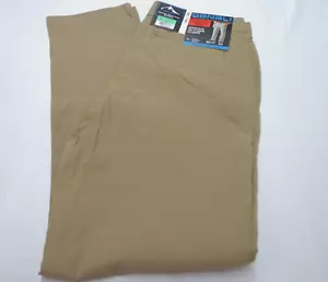 DENALI Delta Khaki Technical Stretch Pants Flex Waist 34/30 NEW MSRP $54 - Picture 1 of 7