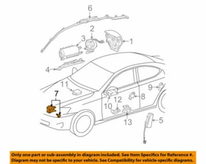 89173-39415 Sensor Toyota, bolsa de aire, delantera derecha 8917339415, pieza original nueva OEM - Imagen 1 de 2