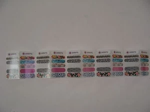 Jamberry Nails Wraps Sheet Accent Nails 10 Cards 50 Nails Sample Lot NEW - Picture 1 of 2