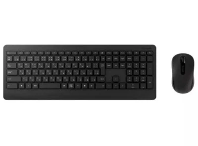 Microsoft Wireless Desktop 600 Nordic Keyboard & Mouse Set - German Layout  - Image 1 of 4
