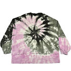 NWT ELECTRIC & ROSE Neil Tie-Dye High-Low Slouchy Sweatshirt Size S Oversized