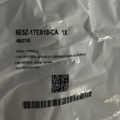 Parachoques antiniebla para pasajero derecho Ford Fusion 2007-2009 bisel OEM 6E5Z-17E810-CA Foto 1 de 4