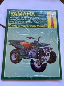 Haynes Yamaha service manual Timberwolf atv 1992 thru 1996 YFB250 2 4 wheel - Bild 1 von 3