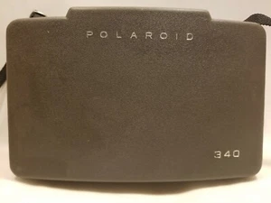 Polaroid 340 Instant Land Camera w/manual with flashgun #268 - Picture 1 of 12