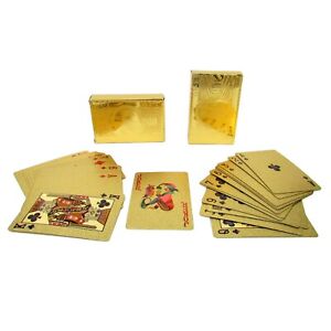 24k Gold Playing Cards for sale | eBay