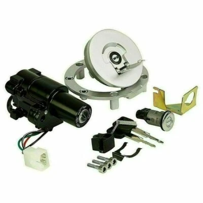 Llave de bloqueo interruptor de encendido tapa de gas combustible motocicleta para Honda CBR600 F4 1999-2000 Foto 1 de 4