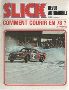 SLICK 11 #11 1978 AUTOBIANCHI A112 ABARTH 70PS GR1 SERRE CAVALLIER REKORD 2.1 D - Bild 1 von 2