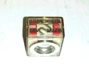 50 AMP Blue Sea Systems 5177 50 Amp BUSS Fuse Terminal POST 1 PC - Bild 1 von 2