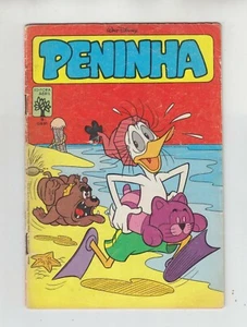 Disney PENINHA #9 Abril—Brazilian comic Fethry DuckTales Donald Duck Portuguese - Picture 1 of 8