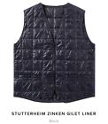 Stutterheim Zinken Men’s Gilet Liner  Black XL BNWOT