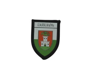 Patch toppe toppa ricamate termoadesiva bandiera stampato lubiana slovenia - Picture 1 of 1