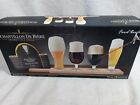 Final Touch 6-Piece Beer Tasting Set (new open box)