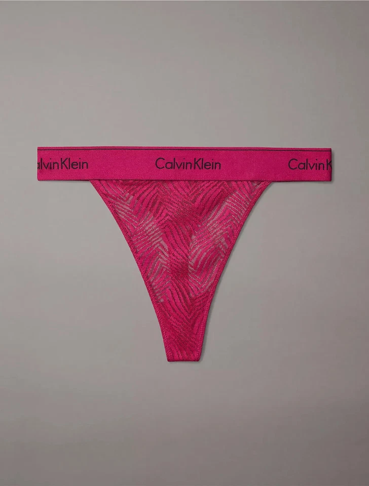 NWT Calvin Klein Women’s (Various)Modern Lace String Thong QF7714-651 - Image 1 of 1