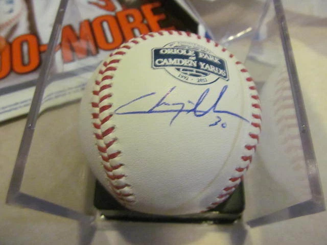 Chris Tillman Baltimore Orioles Signed Camden Yards MLB Baseball COA - Image 1 of 1