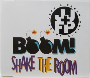 Boom! Shake The Room Import Single by Jazzy Jeff Fresh Prince (CD,1993,Jive)Used - Picture 1 of 2