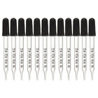  12 Pcs 1ml Dropper Pipettes Droppers for Essential Oils Round Head